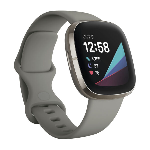 Fitbit Relógio Smartwatch Sense Bluetooth 5.0 Cinza Sage Fitbit Relógio Smartwatch Sense Bluetooth 5.0 Cinza Sage